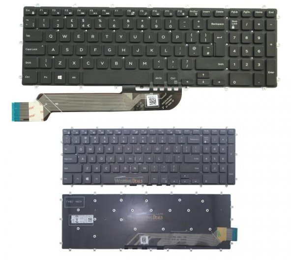 Dell G7 7588 G5 5590 Notebook Klavyesi - Siyah - TR ürün görseli 1