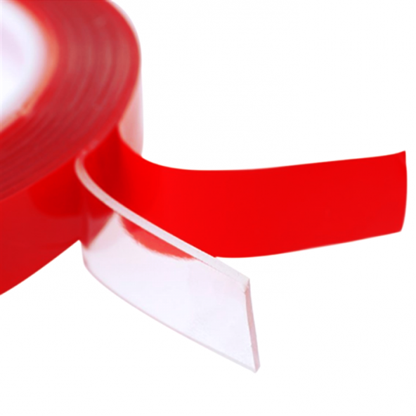 Aletçantam Akrilik Silikon Bant Şeffaf Çift Taraflı 18mm x 2yrd ürün görseli 1