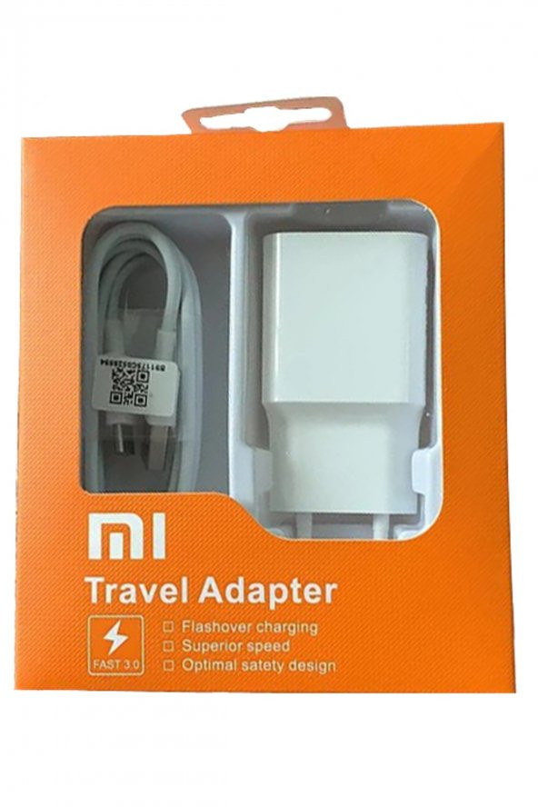 Mdy-08eo Xiaomi Mi 6x Travel Charger 6 2a 18w Hızlı Şarj Cihazı + C Type Kablo ürün görseli 1