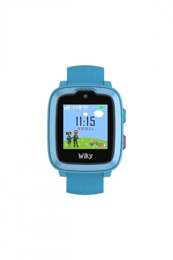 Wiky 4 Plus Akıllı Çocuk Saati Mavi - Resim 2