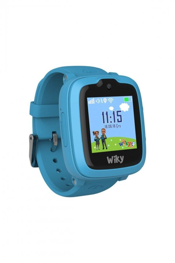 Wiky 4 Plus Akıllı Çocuk Saati Mavi - Resim 3