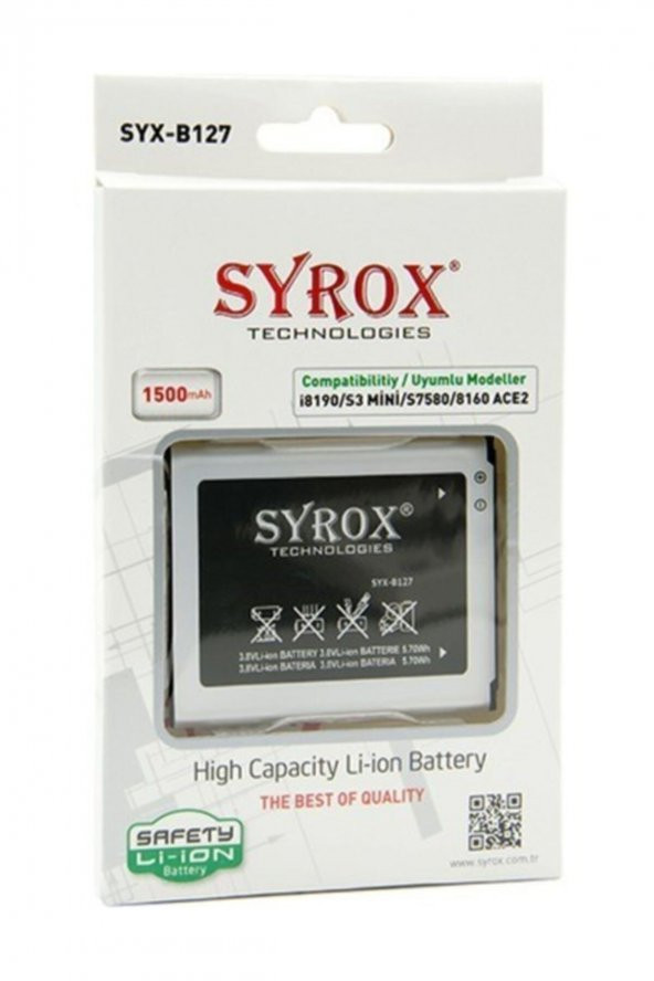 I8190/s3 Mini Batarya - Syx-b127 - Resim 2