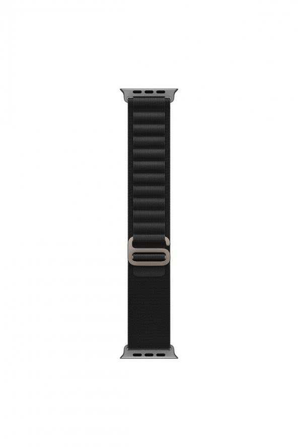 Apple Watch Ultra Kordon Alpine Loop Siyah - Resim 2