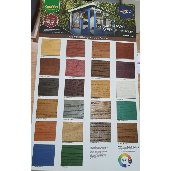Marshall Cuprinol Wood Art Ultra Vernikli Ahşap Koruyucu Şeffaf 2,5 lt ürün görseli 1