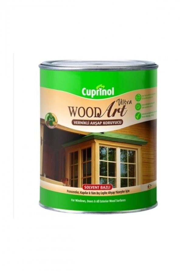 Marshall Cuprinol Wood Art Ultra Vernikli Ahşap Koruyucu Şeffaf 0.75 Lt ürün görseli 1