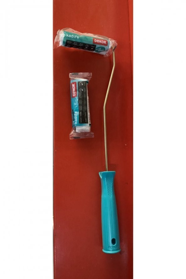 Dekor Kadife Parmak Rulo + 1 Adet Kadife Parmak Rulo Yedeği 10 Cm ürün görseli 1