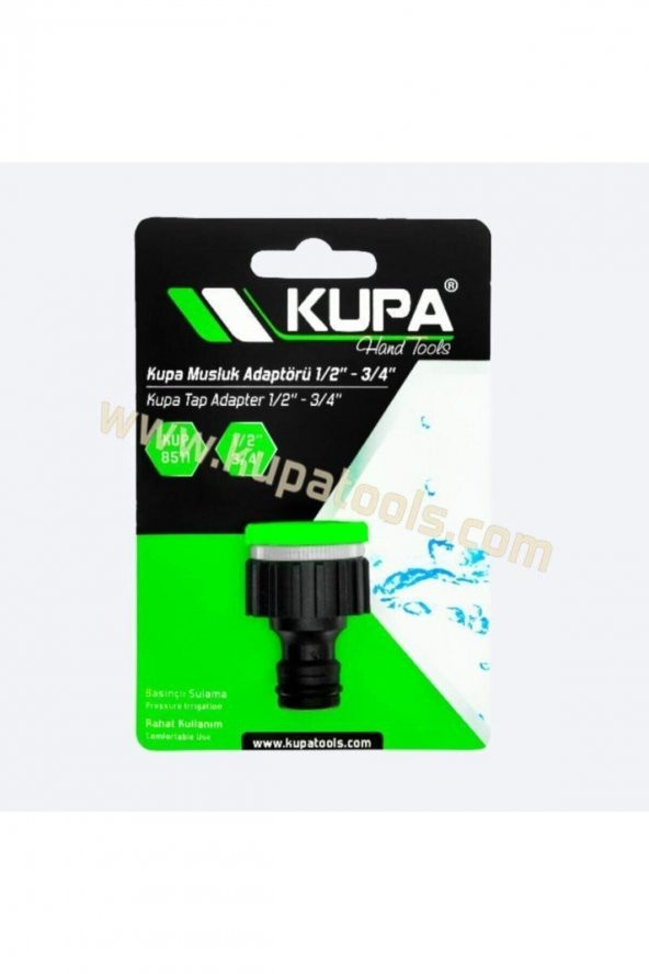 Kupa Musluk Bağlantı Adaptörü 1/2 - 3/4 ürün görseli 1