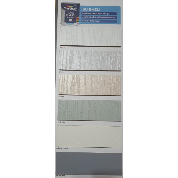 Marshall Marshall Su Bazlı Panel Kapı Boyası 2,5 lt - Resim 3