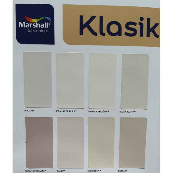 Marshall Marshall Sil-Pak Su Bazlı İç Cephe Boyası 2,5 lt - Resim 2