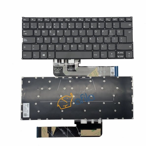 Lenovo 530S-14ARR Notebook Klavyesi / Siyah - TR (Işıklı) ürün görseli 1