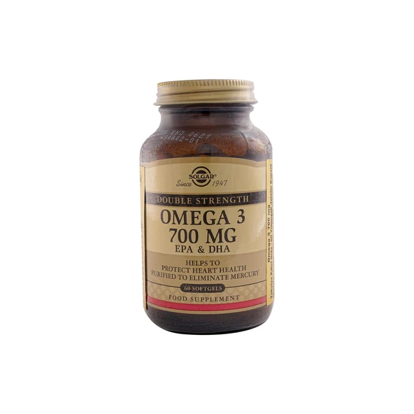 Solgar Omega 3 700 mg 60 Softgel 033984020511 ürün görseli 1
