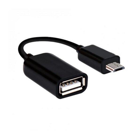 Micro Usb To Usb Çevirici Dönüştürücü Otg Klavye Mouse Flash Bağlantı Kablosu ürün görseli 1