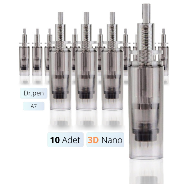 Dr. Pen 3D Nano Pin 10 Adet A7 Model Için Orjinal Siyah Model ürün görseli 1