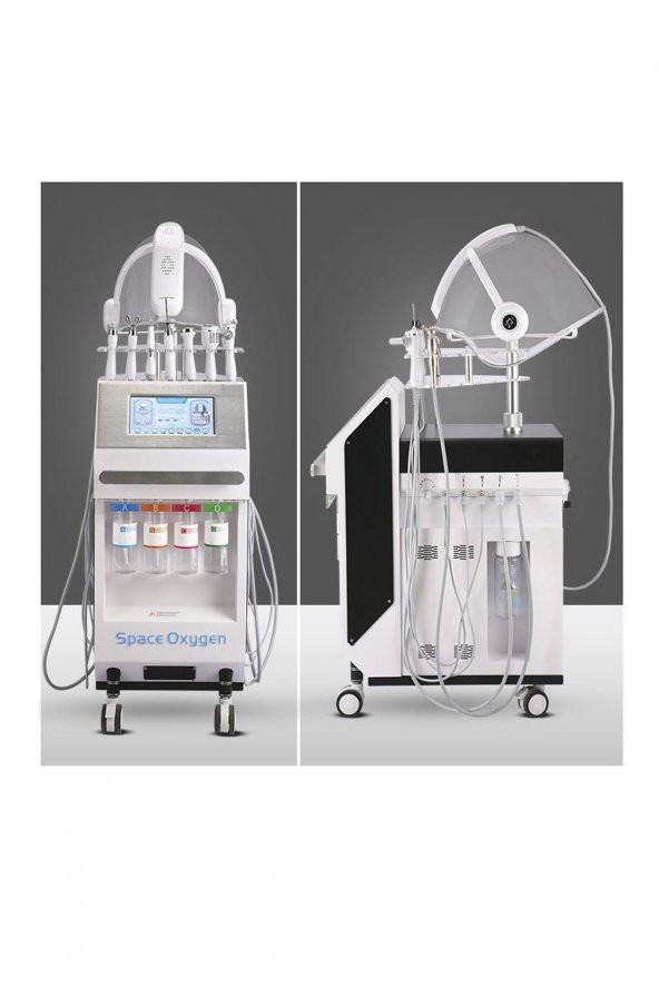 Space Oxygen Vertical Hydra Facial With Ozon Mask - Resim 2