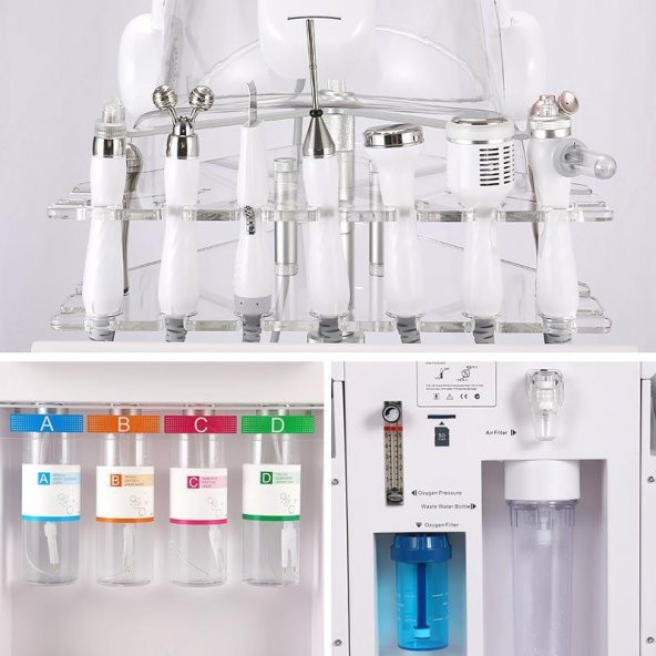 Space Oxygen Vertical Hydra Facial With Ozon Mask - Resim 4
