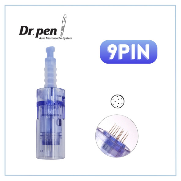 Dermapen iğnesi - Mavi (9 iğneli - 10 adet) - Resim 2