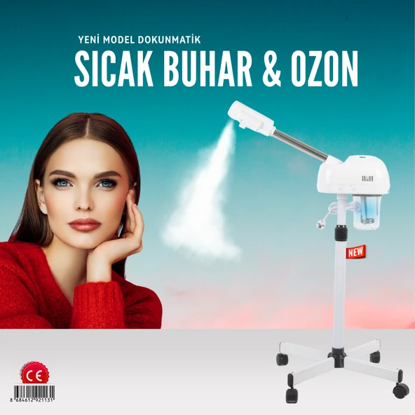 Vapozon Ozonlu Sıcak Buhar Makinası ürün görseli 1