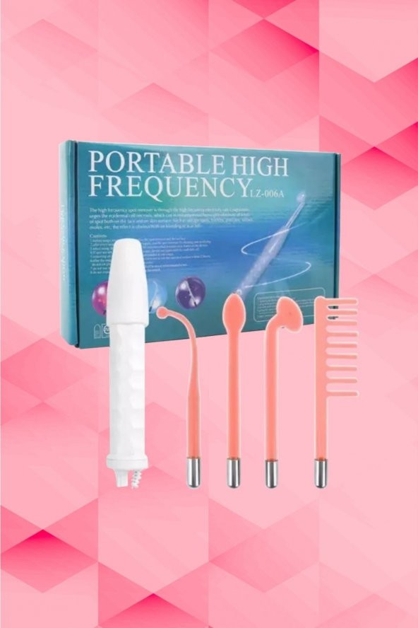 Yüksek Frekans Cihazı 4 Problu Yüz Cilt Bakım Gençleştirme Anti-aging Sivilce Kurutucu High Frequenc ürün görseli 1