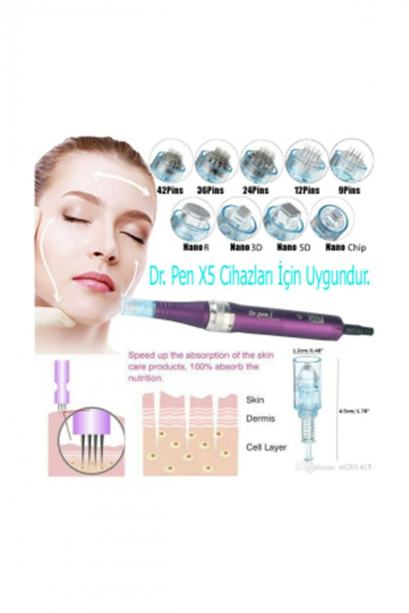 Dr. Pen X5 Uyumlu 24 Pin 10 Adet - Resim 2
