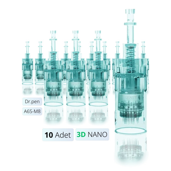 Dr.pen A6s Ve M8 Kare Nano Dermapen Iğnesi 10 Adet ürün görseli 1