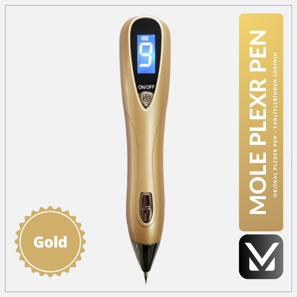 Plazma  Pen Çil-Ben-siğil Ve Leke Çıkartma Cihazı.Gold Plazma Pen 9Level Çalışma Ayarı Bulunmaktadır ürün görseli 1