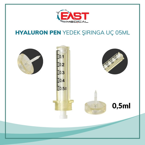 Hyaluron Pen 0.5ml 5 Adet Iğnesiz Başlık - Resim 5