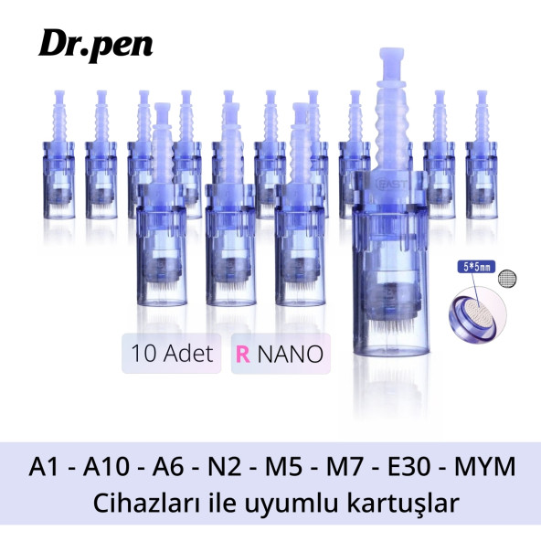 10 Adet Nano Dermapen Bbglow Iğnesi - Resim 2