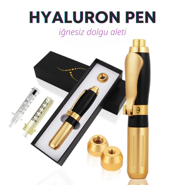 Hyaluron Pen Iğnesiz Dolgu 3ml-5ml Çift Başlıklı ürün görseli 1