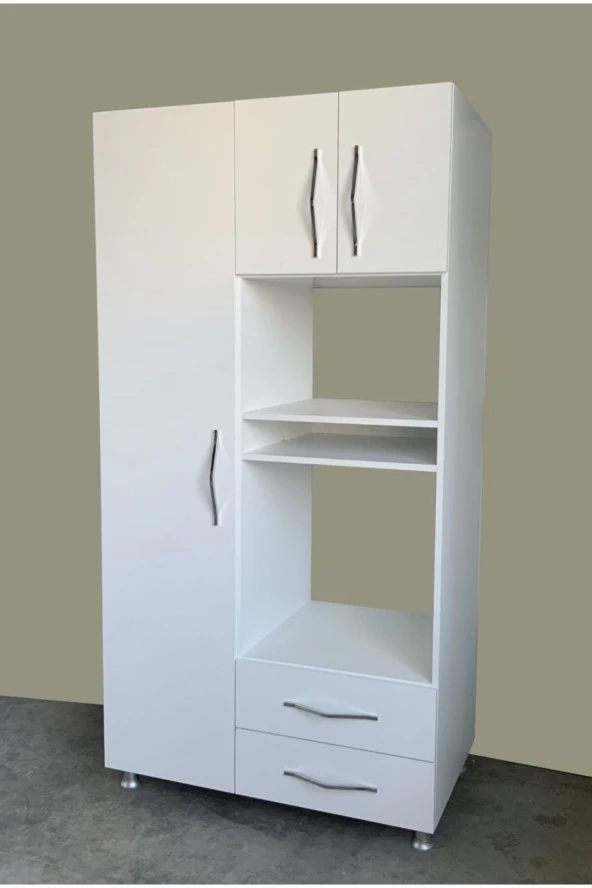 Mobilique Ankastre Fırın Mikrodalga Dolabı % 100 Mdf ürün görseli 1