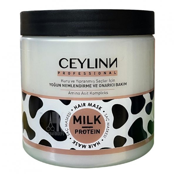 CEYLINN MİLK PROTEIN ONARICI SAÇ BAKIM MASKESİ 500 ML ürün görseli 1