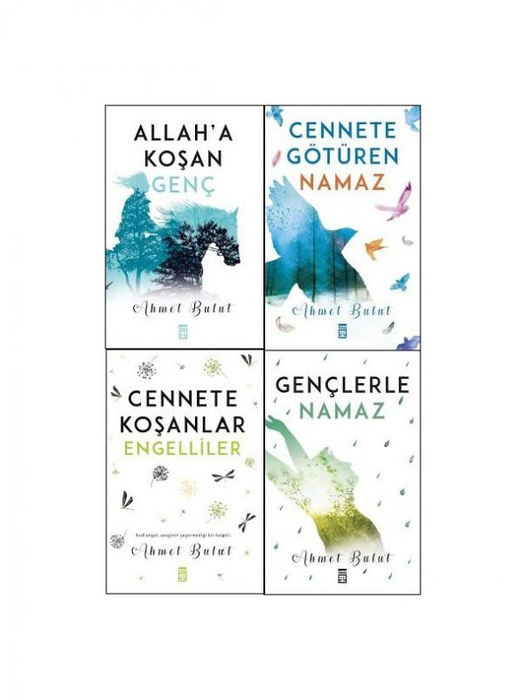 Ahmet Bulut 4 Kitap Set (Allaha Koşan Genç+Cennete Götüren Namaz+Cennete Koşanlar Engelliler+Gençlerle Namaz) ürün görseli 1