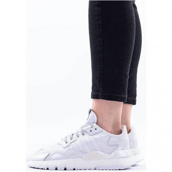 Adidas Nite Jogger Beyaz Spor Ayakkabı ürün görseli 1