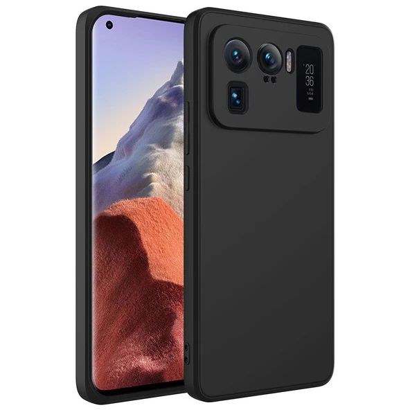 Gpack Xiaomi Mi 11 Ultra Kılıf Mara Lansman Silikon Mat Soft İçi Süet ürün görseli 1
