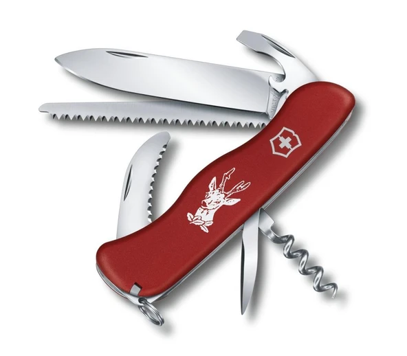 Victorinox Hunter 0.8573 Kırmızı İsviçre Çakısı 12F ürün görseli 1