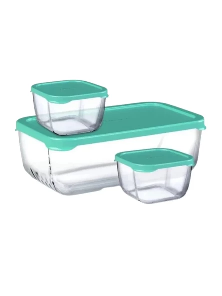 Paşabahçe 95455 Snow Box Saklama Kabı Seti ürün görseli 1