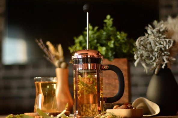 Oms Holmes French Press 350 ml 9130 - Resim 2