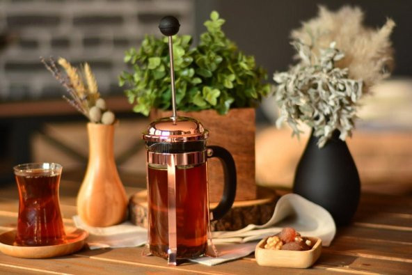 Oms Holmes French Press 350 ml 9130 - Resim 3