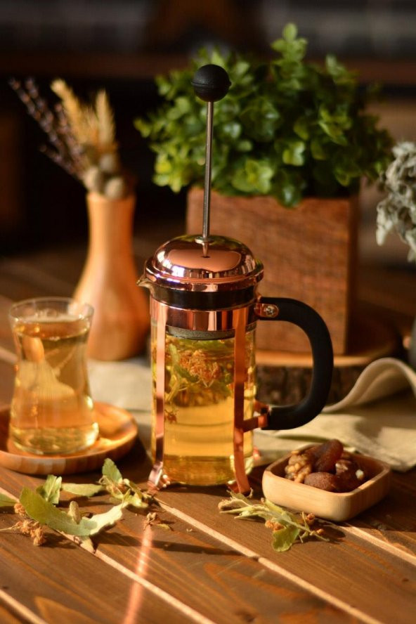 Oms Holmes French Press 350 ml 9130 - Resim 4