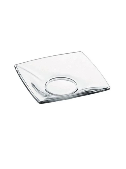 Paşabahçe 54261 Kare Çay Tabağı 6 Lı ürün görseli 1