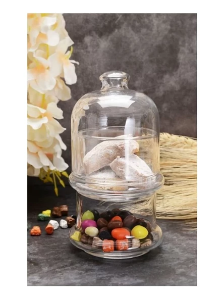 Paşabahçe 96985 Villa Patisserie Kapaklı Servis Fanusu ürün görseli 1