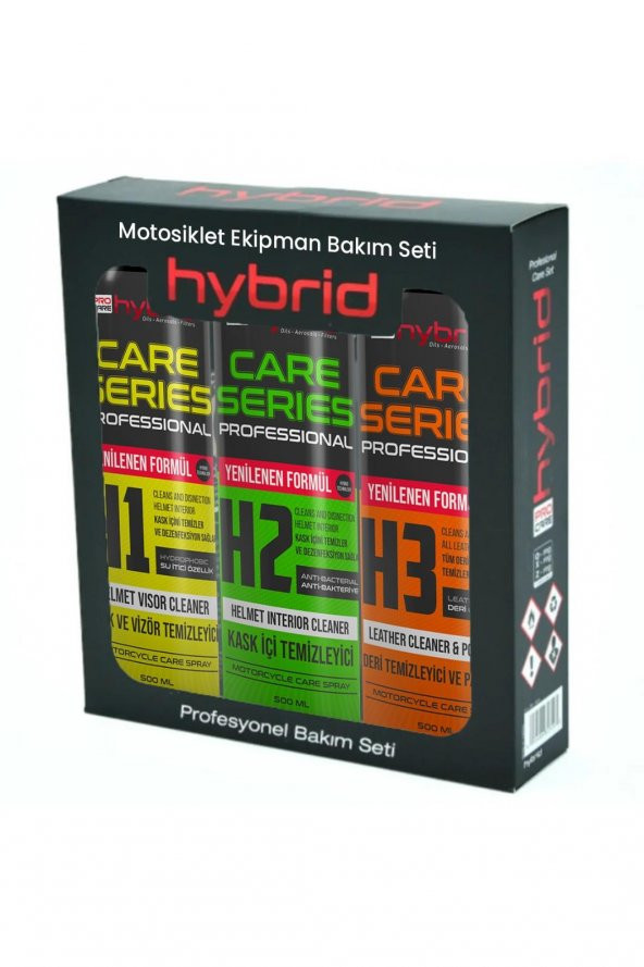 Hybrid Profesyonel Motosiklet Bakım Seti 3 LÜ ürün görseli 1