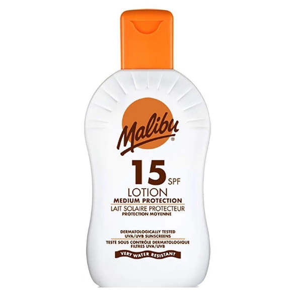 Malibu Güneş Koruyucu Losyon SPF15 200 ml ürün görseli 1