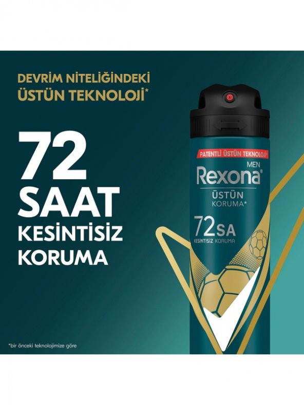 Rexona Men Erkek Sprey Deodorant Champions 72 Saat Kesintisiz Üstün Koruma 150 ml ürün görseli 1
