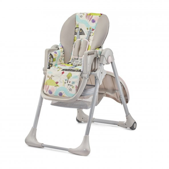 Kinderkraft Tastee Mama Sandalyesi Pembe - Resim 2
