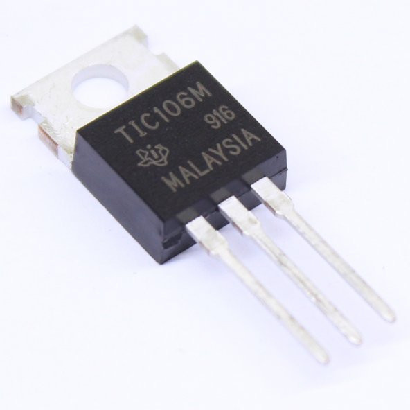 TIC 106M-TO220 Entegre Devre Transistör - Resim 2