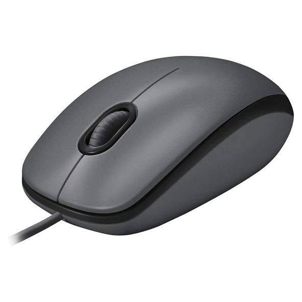 LOGITECH M90 KABLOLU SİYAH USB MOUSE ürün görseli 1