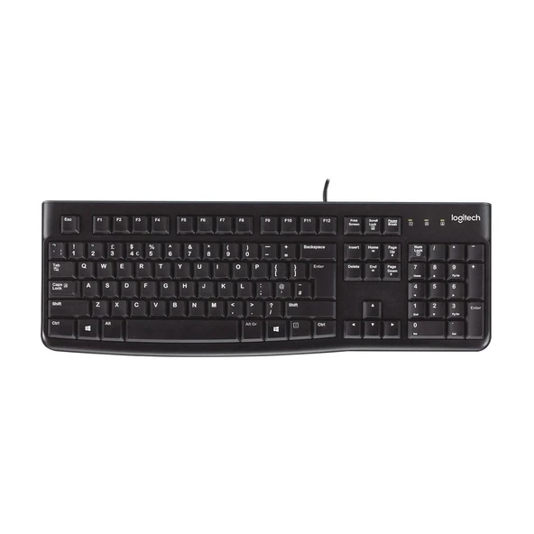 LOGITECH K120 KABLOLU STANDART Q KLAVYE ürün görseli 1