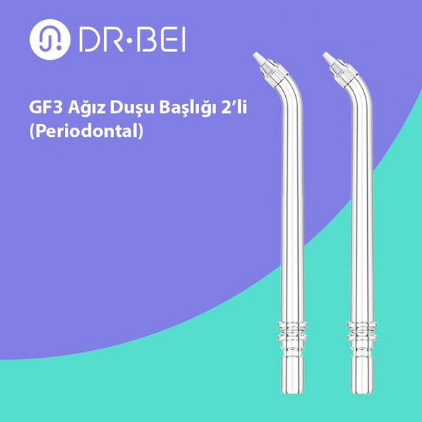 GF3 Ağız Duşu Başlığı 2li (Periodontal) ürün görseli 1