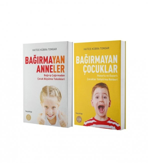 Hayykitap Bağırmayan Anneler + Bağırmayan Çocuklar - Hatice Kübra Tongar ürün görseli 1
