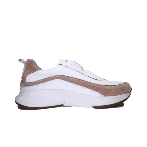Janestt Kadın Deri Sneaker 113-2670 - Resim 7